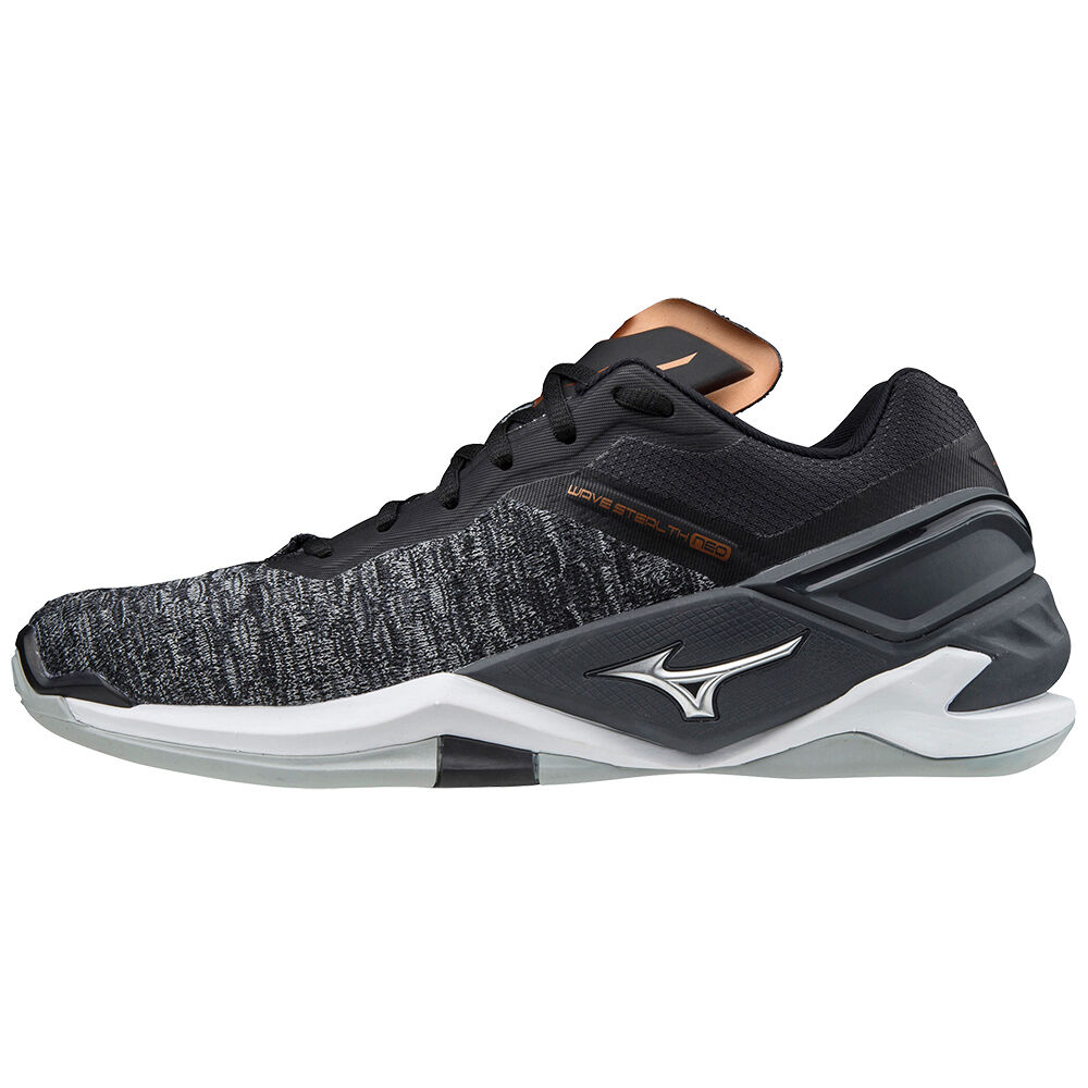 Scarpe Da Pallamano Mizuno Wave Stealth Neo Uomo - Nere/Bianche - 95182-GJAP